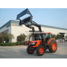 Front end loader with 4 in 1 bucket for Kubota tractors